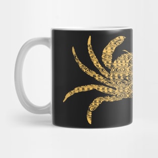 Golden Maori Crab Mug